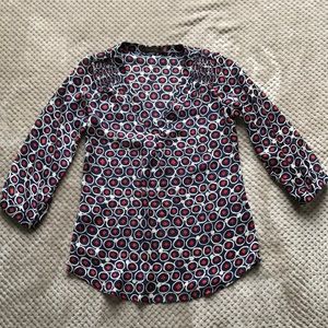 Limited 3/4 Length Sleeve Dressy Top SZ XS